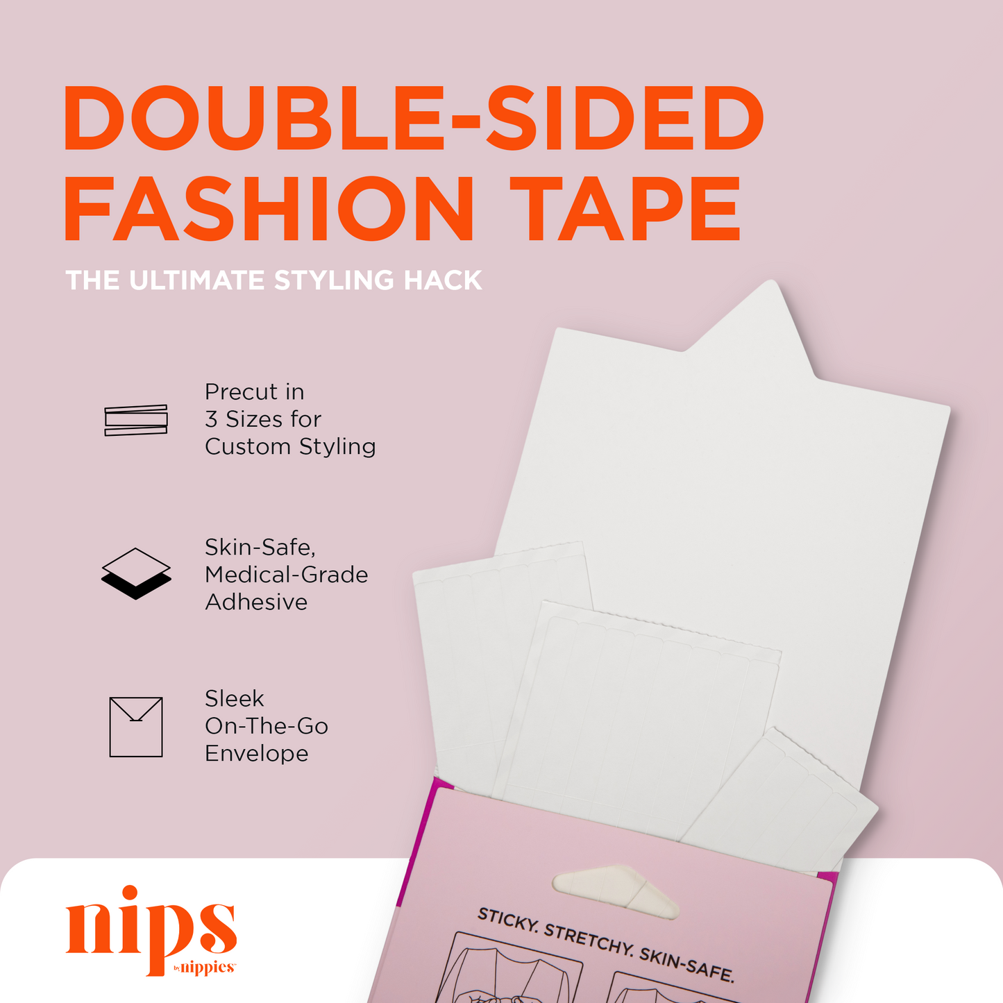 Nips by Nippies Women's Stylin' Tape