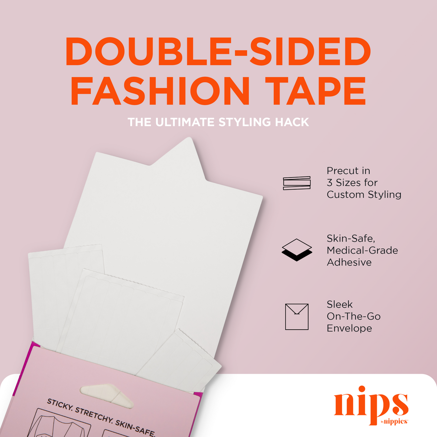 Nips by Nippies Women's Stylin' Tape