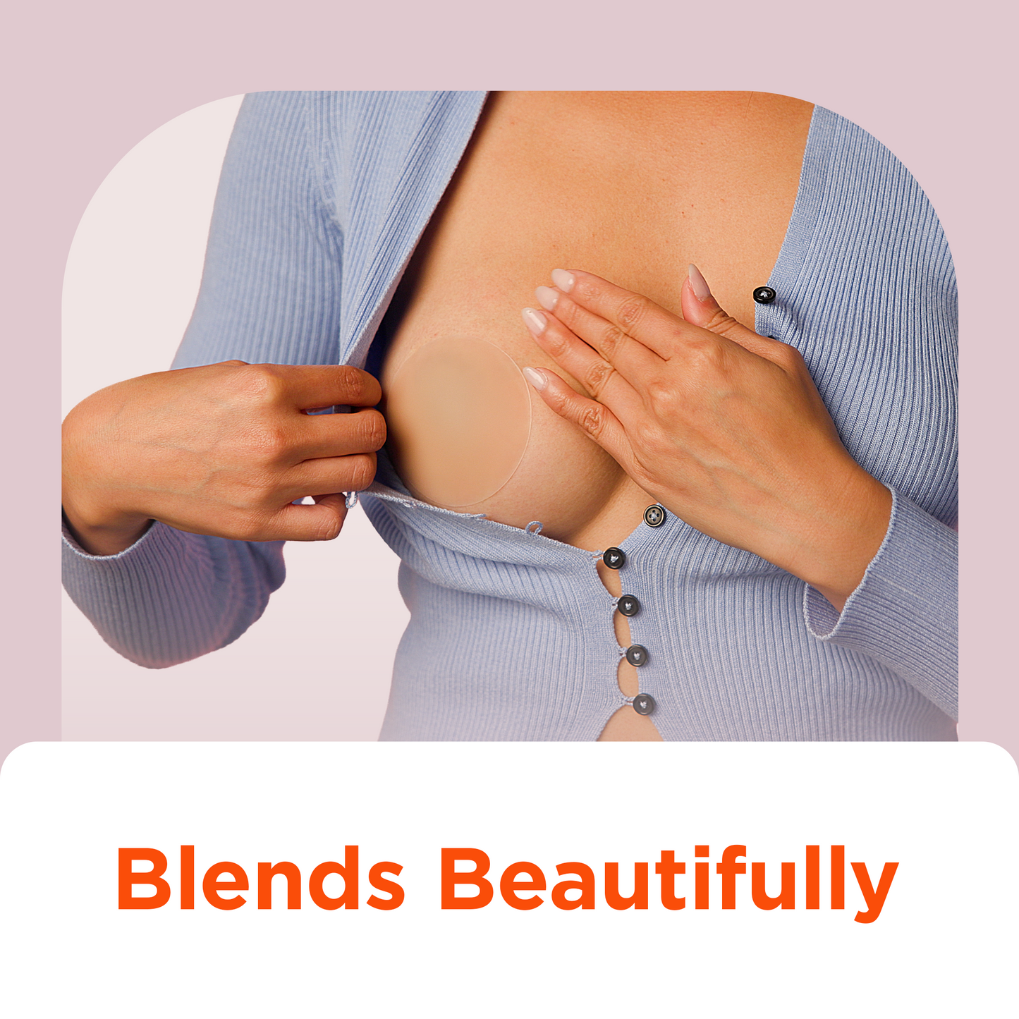 Nips by Nippies Women's Reusable Adhesive Nipple Covers