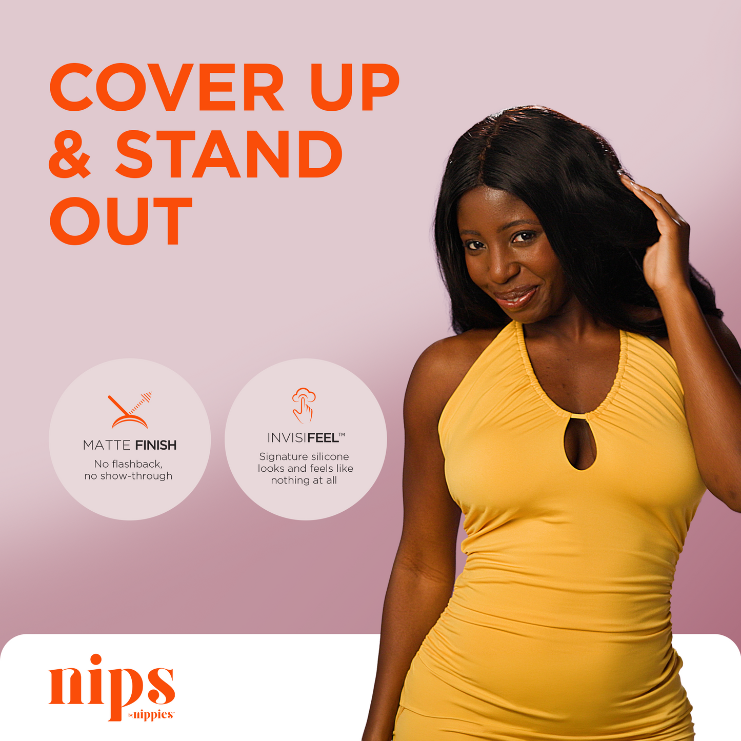 Nips by Nippies Women's Reusable Adhesive Lifting Nipple Covers
