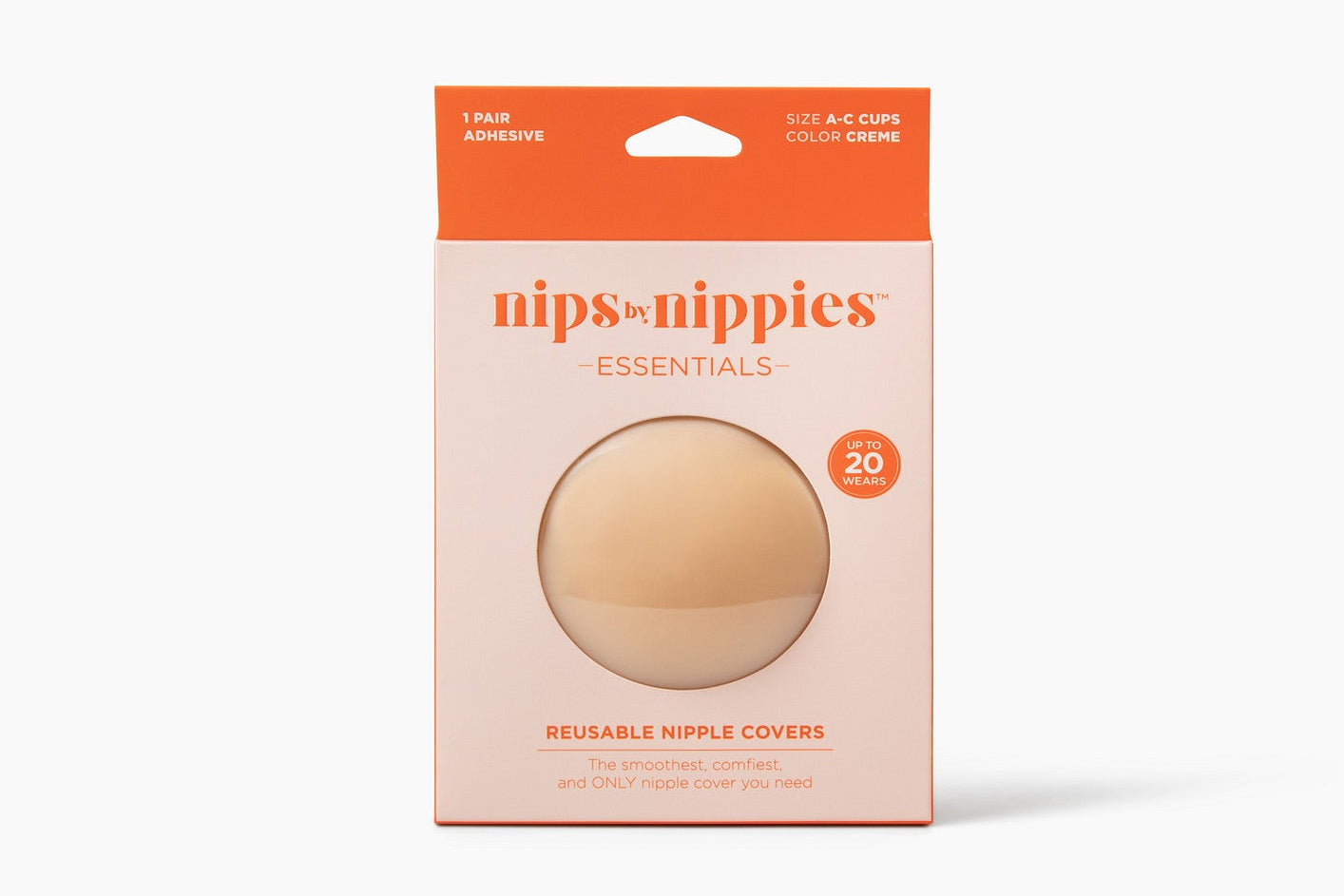 Nips by Nippies Women's Reusable Adhesive Nipple Covers